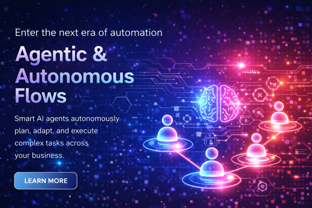 image with a brain and ai agents simulating autonomous work